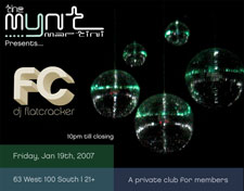 Mynt Martini Lounge - Friday, January 19, 2007